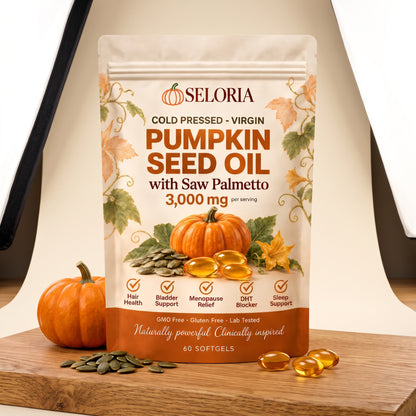 Seloria pumpkin seed oil pouch